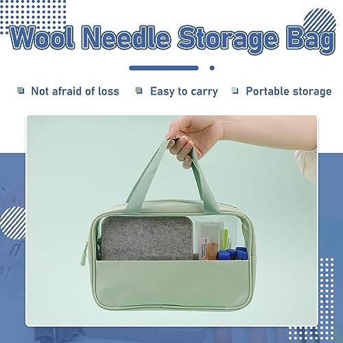 Mayboos Needle Felting Kit, 6"x6" Needle Felting Pad Tools
