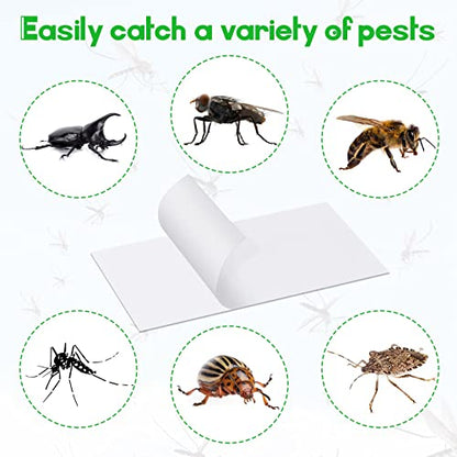 40 Pack Replacement Fly Glue Boards Sticky Cards for Mosquito Traps