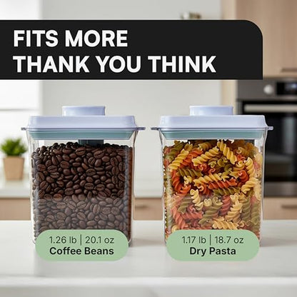 Bop Top Airtight Food Storage Containers | Pop-Top Lid | 7 Cups / 57 Oz - color: Single: 57 oz