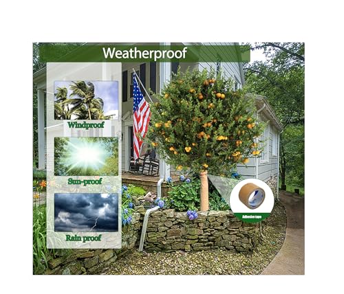213 Ft Paper Tree Wrap For Damaged Bark, With Tape, 3.15" Wide Breathable
