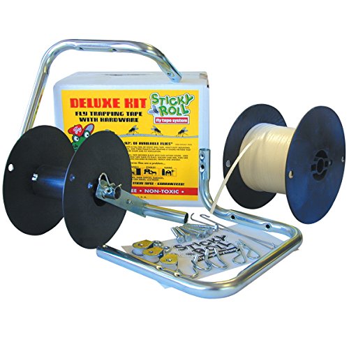 Coburn Sticky Roll Fly Tape 1000' Deluxe Kit with Hardware - size: (Pack of 1)