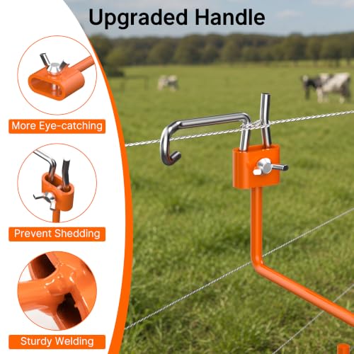 Fence Wire Tightener, Barb Wire Fence Tools for Wire Fence Farm Garden