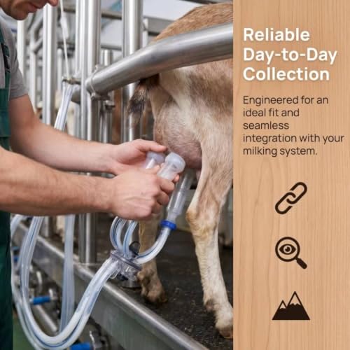 Goat Sheep Milking Claw Milk Collector Milking Machine for Cows and Goats
