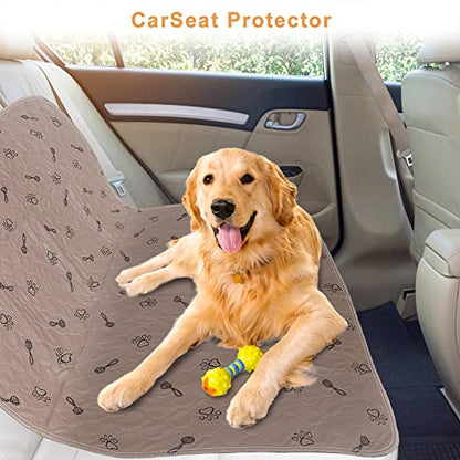 Peepeego 2Pack 36"x36" Pee Pads Washable Waterproof Rugs for Dog Training - size: 2Pack 36x36