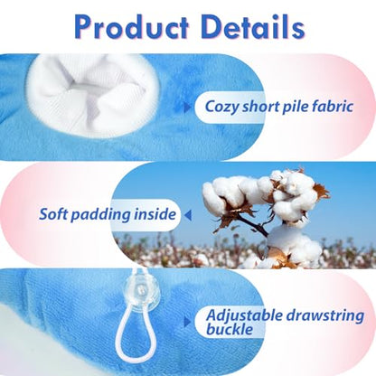 Cat Cone Collar Soft, Adjustable & Lightweight Kitten Elizabethan e Collar to Stop Licking After Surgery, Ideal for Wound Recovery, Durable & Machine Washable, Blue Small - color: Blue, size: Small(Neck:5.9")