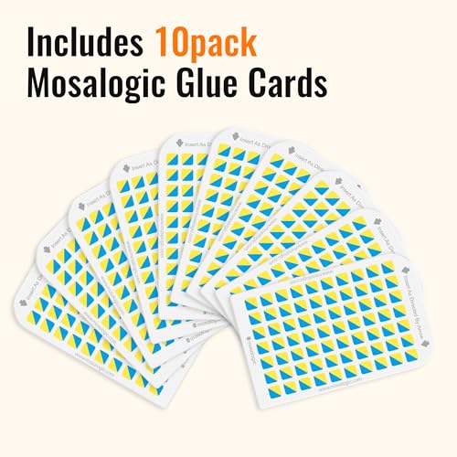 Mosalogic Sticky Card Refills Replacement Glue Cards,Fly Insect Trap 10pack - color: White, size: 10 Refills
