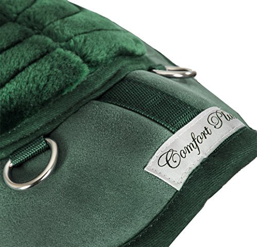 Intrepid International Comfort Plus Western Bareback Saddle, Anti-Slip Horse Saddle Pad, Bareback Pad w/Girth, Trail & Leisurely Riding, Horse Saddle Pads - color: Hunter Green