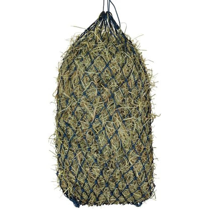 Dura-Tech Schneiders 2" Slow Feed Large Nylon Hay Net for Horses | Ideal for Healthy Grazing & Durable Farm Use - color: Navy