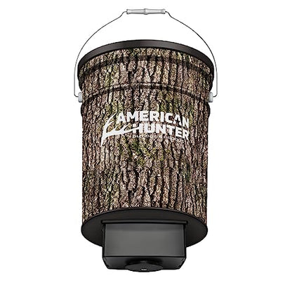American Hunter 50 LB Hanging Feeder | Hunting Durable Lightweight Camo Metal Game Feeder with Automatic Delivery System | with E-Kit Photocell Kit - style: E-Kit Photocell Kit