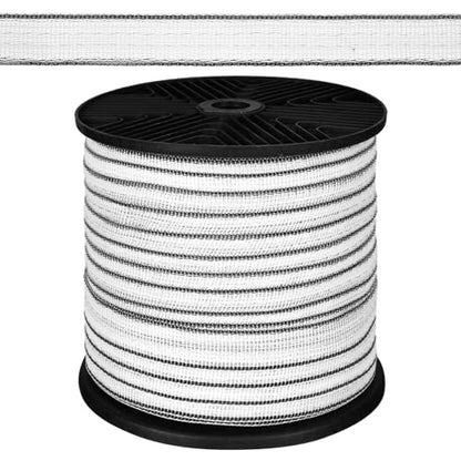 Yaocom 656 Ft/ 200 M Electric Fence Tape Horse Fence,3/4 Inch | Electric Fence Polytape, 4 x 0.18 mm Stainless Steel Strand, High Visibility, Safe Reliable Conductivity, for Livestock Horse - size: 3/4 Inch