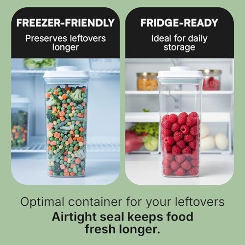 Bop Top Airtight Food Storage Containers | Pop-Top Lid | 10.5 Cups / 84 Oz - color: Single: 84 oz