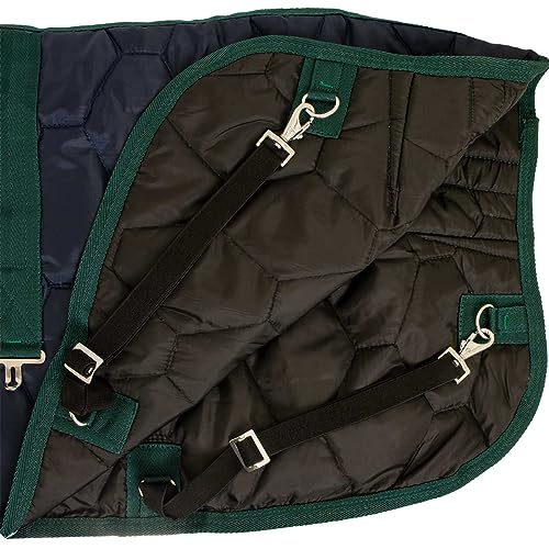 Country Pride 420D Adjustable Foal Blanket, Quilted Nylon with 300g Poly-Fill Insulation, Contoured Hip Darts, Adjustable Belly Surcingle and Leg Straps, Warm Stable Blanket, Machine Washable (Medium)
