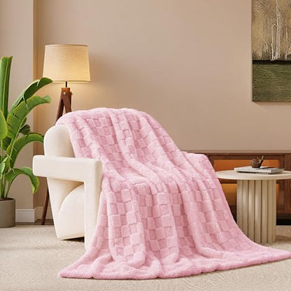 Templewet Heated Blanket Throw 50" x 60",Soft Electric Blanket,Pink | Timer Settings,Auto Off,Sherpa Heated Throw Blanket,Machine Washable,Fast Heating for Sofa Bed Office Use,Gifts for Women - color: Blush Pink