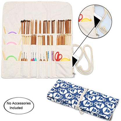 Teamoy Knitting Needle Crochet Hook Case Organizer Holder(up to 14"), Sheep - color: Sheep, size: 14 inches