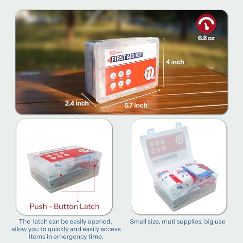 First Aid Kit Refill - Extra Replacement Supplies for First Aid Kits, Loose Packed Restock Supply Pack -77 Piece - size: Small Refill