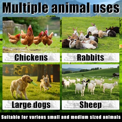Automatic Dog Water Dispenser 1 Gal/3.8L Outdoor Dog Water Bowl Auto-Fill Water Feeder Stainless Steel Large Livestock Waterer Fit 3/4" GHT Faucet Wide Mouth Wall/Ground Mount - size: 1 Gal