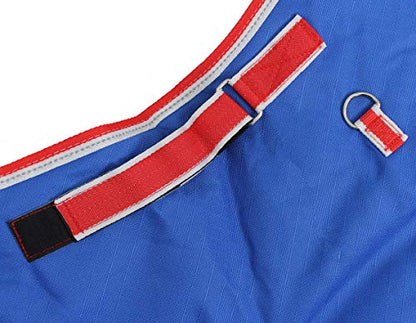 Derby Originals Nordic Tough 1200D Ripstop Waterproof Reflective Winter Horse Turnout Blanket 400g Heavy Weight - size: 60"