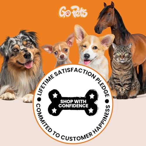GoPets 2-in-1 Deshedding & Dematting Comb & Grooming Brush for Dogs & Cats - style: 2-Sided Dematting Comb