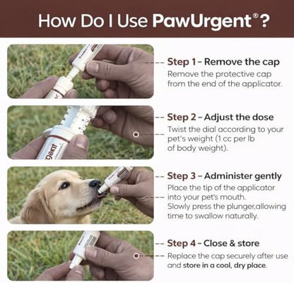 PawUrgent Activated Charcoal Gel for Dogs Poisoning,(2 Pack) 30cc Dog First Aid Activated Charcoal, Animal Use Only, Premium Pet Support for Pet Owners (2 Pack) - size: 2 pack