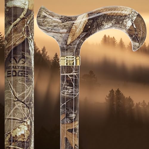 Royal RC Canes Walking Sticks for Men and Women - Stylish Designer Fashionable Adjustable Derby Canes - Lightweight Aluminum Cool Walking Sticks with HD Patterns - color: Brown (Multicolor)