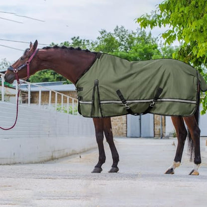 Horse Turnout Blanket, Waterproof Rain Sheet, 600D Oxford - size: 54IN