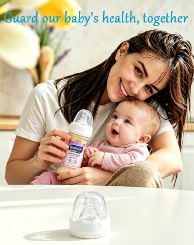 Replacement Nipples Compatible with Similac & Enfamil Ready-to-Feed Baby Bottles, Soft Silicone Baby Bottle Nipples, Medium Flow, Reusable, BPA Free, Dishwasher Safe, 6 Pack - size: Medium Flow, 3 Month +