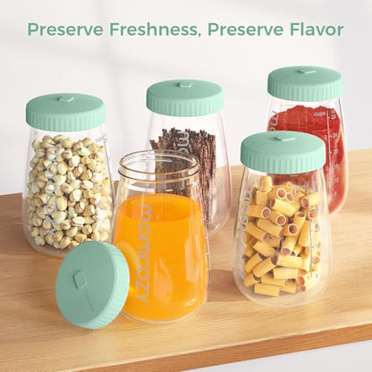Momcozy Glass Breast Milk Pitcher Lid, Dishwasher Safe Food Grade Caps 1pc - color: Green, size: Flat Lid