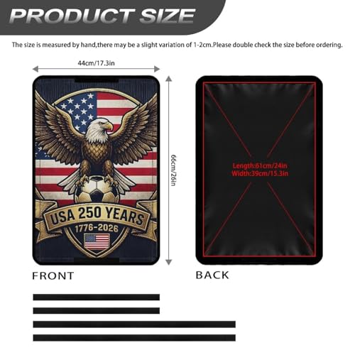250th Anniversary Football Eagle RV Windows Sunshade RV Door Window Sunshield Cover Privacy Screen Window Shade RV Accessories Universal Fit Sunshade Privacy Screen Window Cover - color: 250th Anniversary Football Eagle