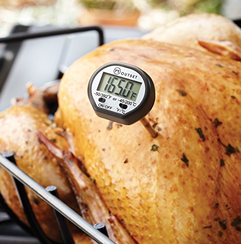 Outset F800 Instant-Read Digital Thermometer,Black - style: Instant Read
