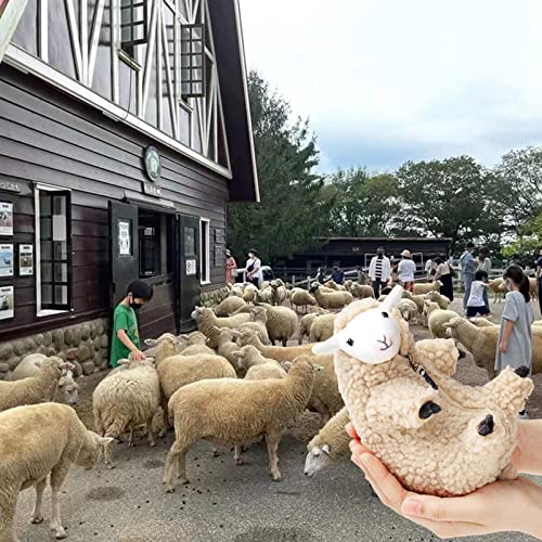 Furvana Shaved Sheep Stuffed Animal