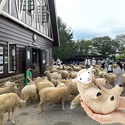 Furvana Shaved Sheep Stuffed Animal