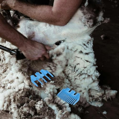 Kisangel 2pcs Sheep Clipper Guard Attachment, Professional Comb Guide