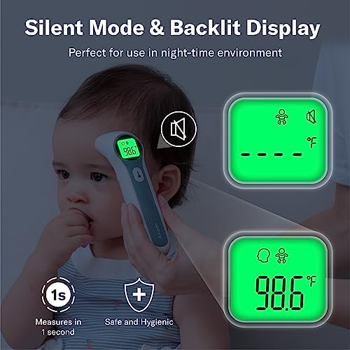 Alcedo Forehead and Ear Thermometer for Adults, Kids, and Baby