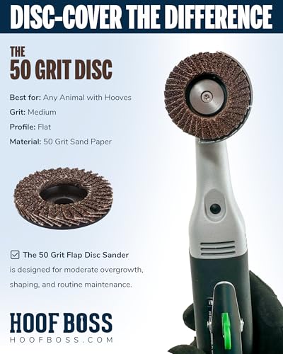 Goat Hoof Trimmers Kit, Complete 110V Electric Set with Supplies