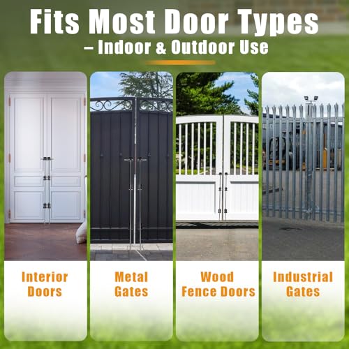 36" Gate Drop Rod for Double Wooden or Chain Link Fence Gates - size: 36" (2 PACK)