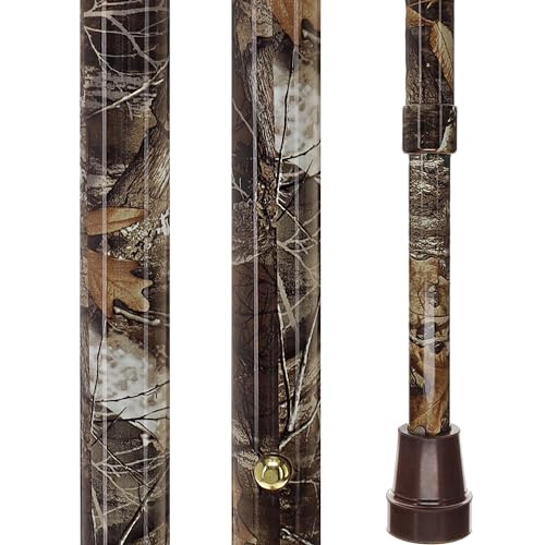 Royal RC Canes Walking Sticks for Men and Women - Stylish Designer Fashionable Adjustable Derby Canes - Lightweight Aluminum Cool Walking Sticks with HD Patterns - color: Dark Brown / Multicolor