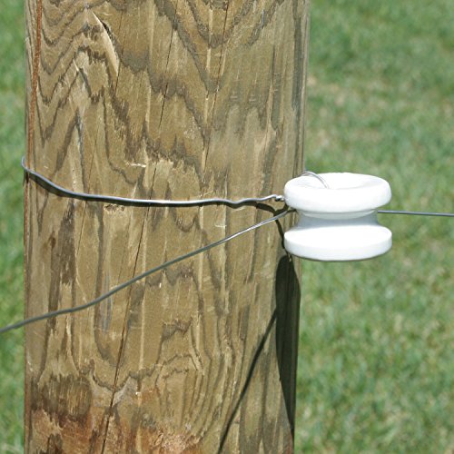 Zareba WP6 Corner Post Ceramic Insulator - size: 10 Pack