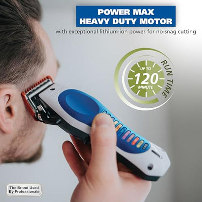 Wahl Lithium-Ion Color Pro Cordless Hair Clipper & Trimmer Haircutting Kit