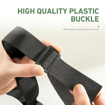 2PCS Battery Strap, 39 Inch Battery Tie Down Strap, Adjustable Buckle Battery Box Strap, Quick-Release Polypropylene Webbing, Trailer Hold Down Strap, Universal for Car, Truck, Boat