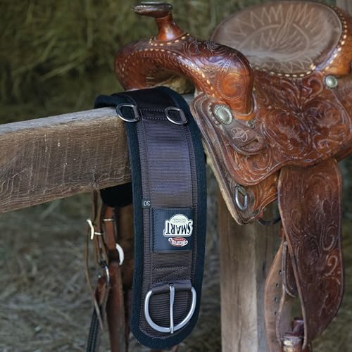 Weaver Leather Equine Felt Lined Smart Cinch - color: Brown, size: 32-Inch