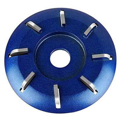 Arinda Goat Hoof Trimmers Tool - Professional Electric Hoof Trimming Disc, Metal Wood Carving Tools for Angle Grinder Attchments, Horses Cow Foot Repair (Blue 8 Teeth) - color: Blue 8 Teeth