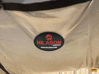 HILASON Horse Fly Sheet Breathable Mesh UV Protection Mosquito Bug Summer - color: Gold, size: 66 In