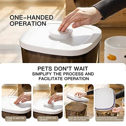 22-25 Lbs Rice Dispenser Storage Container - color: AY-10KG-GREY