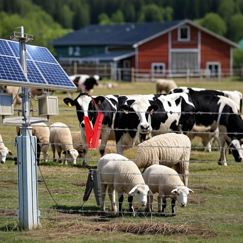 Electric Fence Wire Connect Solar Electric Fence Charger and Fencing System - size: 3.3 FT