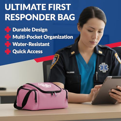 Dixie EMS Dixigear Empty First Responder II Bag 10.5" x 5" x 8" - Pink - color: Pink