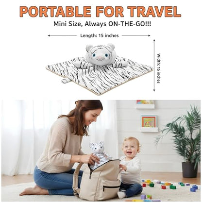 BEREST Baby Sound Sleep Soother- White Noise and Lullaby Infant Sleeping Aid with Cry Sensor at Nap Time Routine, Awesome Babies Gift Portable Plush Toddler Snuggle Toy, Infant Blanket (Milky White) - color: Milky White