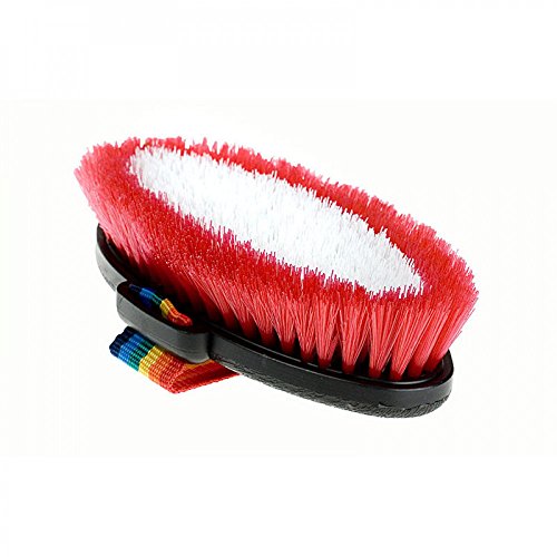 Horze Large Basic Body Brush - Red - One Size - color: Red