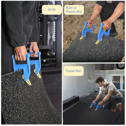 Feroca Heavy Duty Stall Mat Gripper, Pair of 2