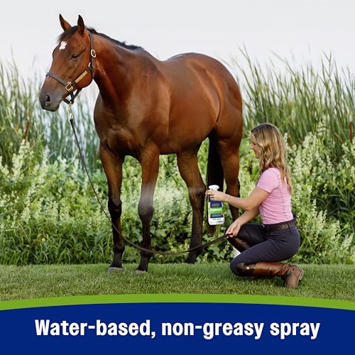 Farnam Equisect Water-Based Botanical Fly Repellent for Horses, 32 oz - size: 32 Fl Oz (Pack of 1)