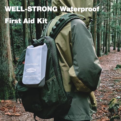 Waterproof First Aid Kit for Boat Marine Roll Top Dry Bag Light Grey - color: Ws011-lightgrey